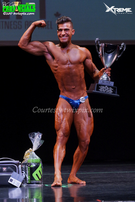 Michael Pinto - 1st Place Overall Men's Bodybuilding