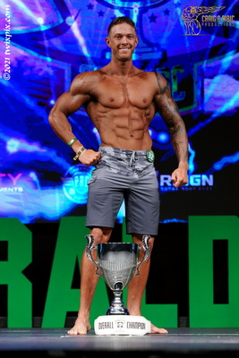 Dustin Blair - 1st Place Overall - Men's Physique