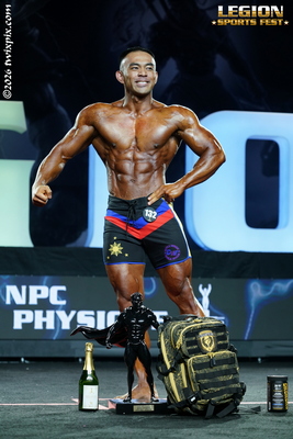 Edrean Nico Cunanan - 1st Place Overall - Men's Physique