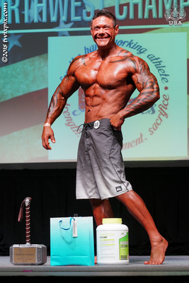 Aaron Braaten - 1st Place Overall - Open Men's Physique