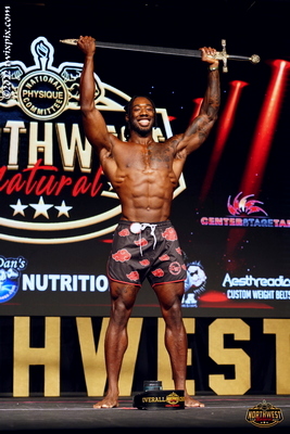 Qadir Haqq - 1st Place Overall - Men's Physique