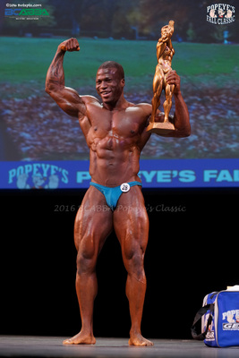 Olasunkanmi Alabboro - 1st Place Overall Men's Bodybuilding