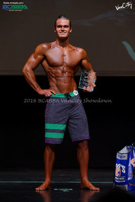 Alex Lorincz - 1st Place Overall - Open Men's Physique