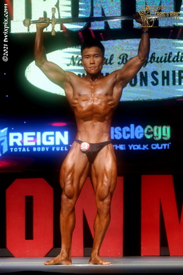 Zebin Xu - 1st Place Overall - Men's Bodybuilding