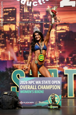 Rylee Johnson - 1st Place Open Overall - Bikini